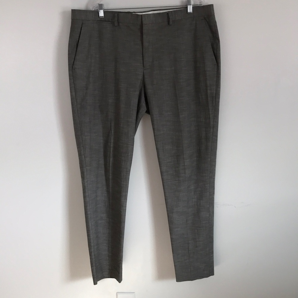 Express Grey Extra Slim Dress Pants Sz 40 x 34